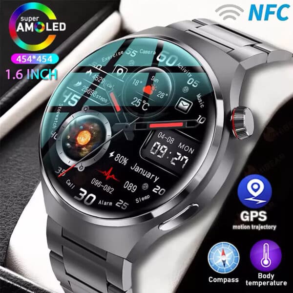 Smartwatch Reloj Inteligente L14 – Pantalla Super HD Fondos y